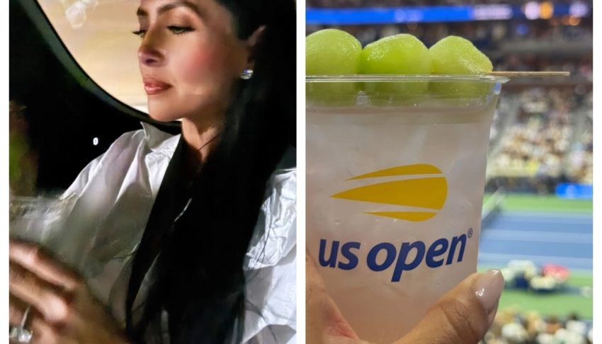 Vanessa Bryant uses drink she took at US Open to address pregnancy rumors
