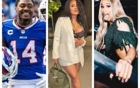 Model claims Stefon Diggs is father of her months-old baby amid Cardi B’s pregnancy announcement