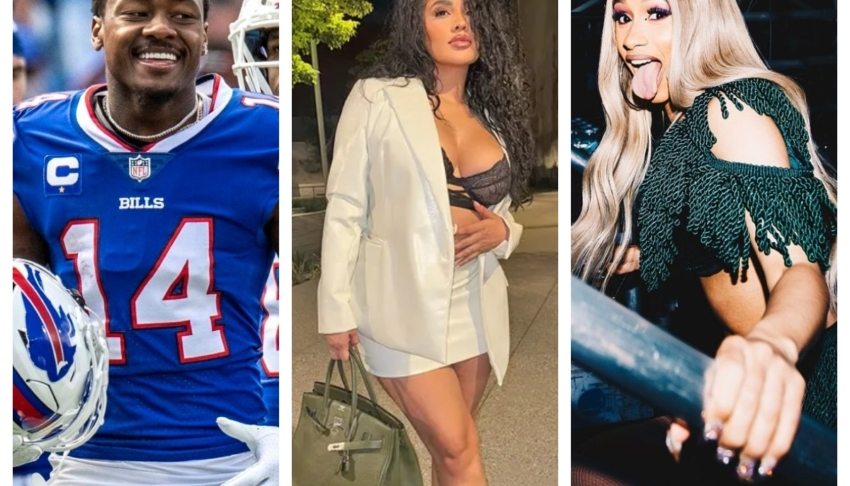 Model claims Stefon Diggs is father of her months-old baby amid Cardi B’s pregnancy announcement
