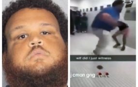 High school football coach with history of violence against students charged after fighting 3 players at practice