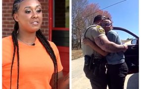 Woman shares moment deputy saves her after a traffic stop