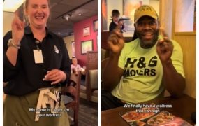 Man who is deaf shocked after waitress uses sign language at local restaurant 