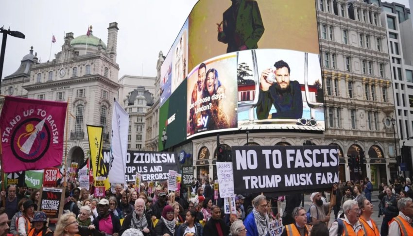 Trump’s return to the UK for state visit ignites protests and arrests