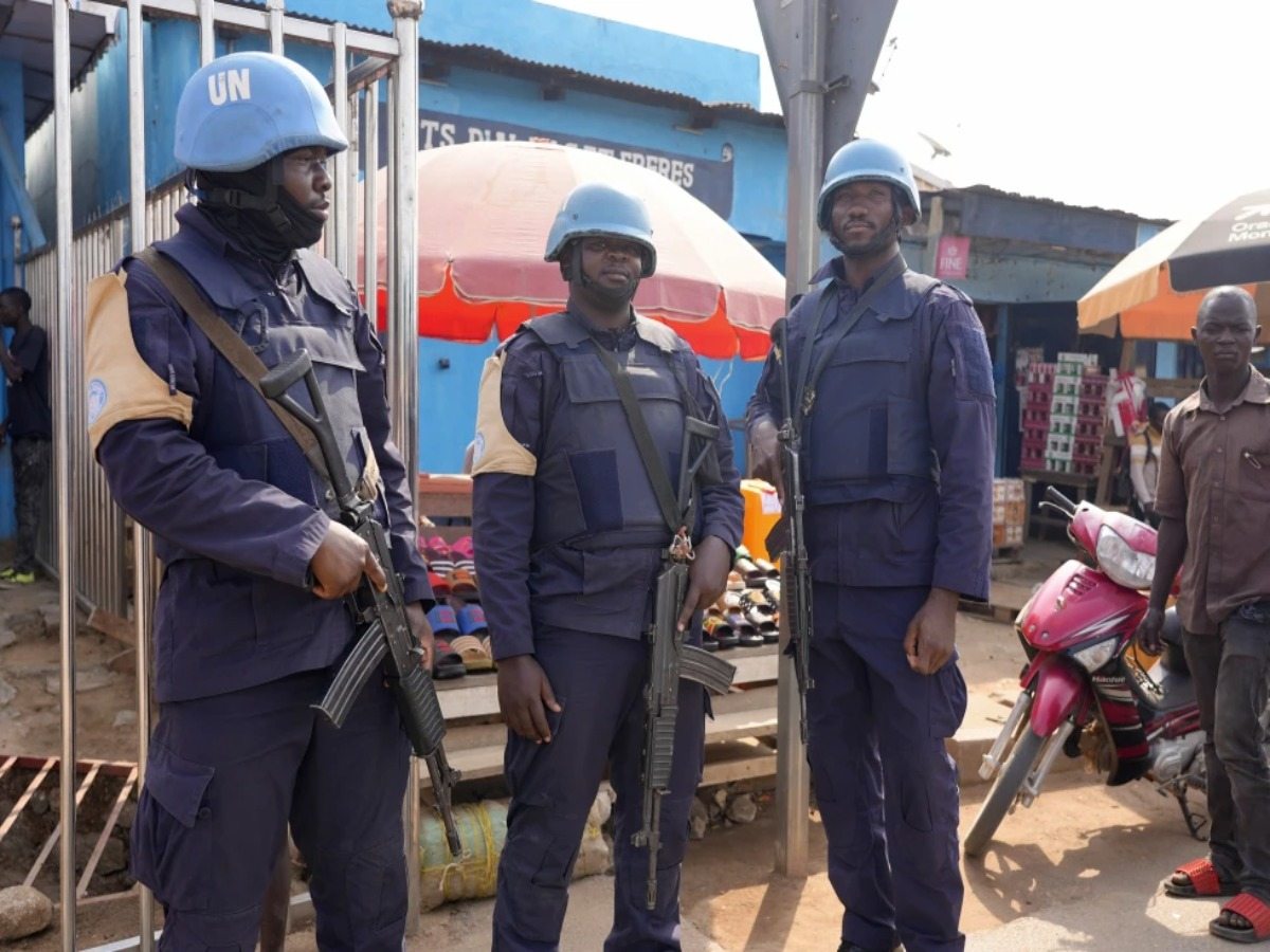 A UN convoy vehicle plunged into a river near Bangui, killing five Congolese police officers as instability persists in the CAR.