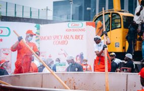 Hilda Baci sets another Guinness World Record with gigantic pot of Nigerian jollof rice