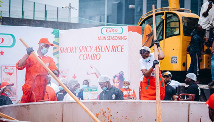 Hilda Baci sets another Guinness World Record with gigantic pot of Nigerian jollof rice