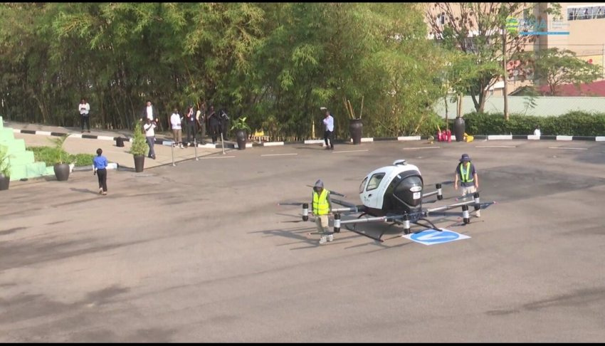 Rwanda makes history launching Africa’s first self-flying air taxi