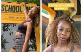 26-year-old shares how she spent $35k turning school bus into her home to live rent-free