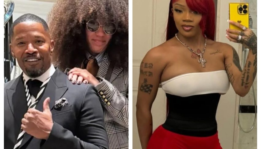 Jamie Foxx angry with guest who threw bottle at GloRilla while she was performing