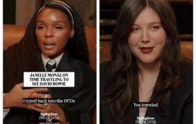 Confusion after Janelle Monáe says she time traveled to the 1970s to see David Bowie perform