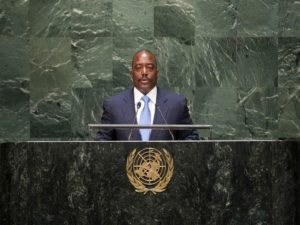 Former Congolese President Joseph Kabila