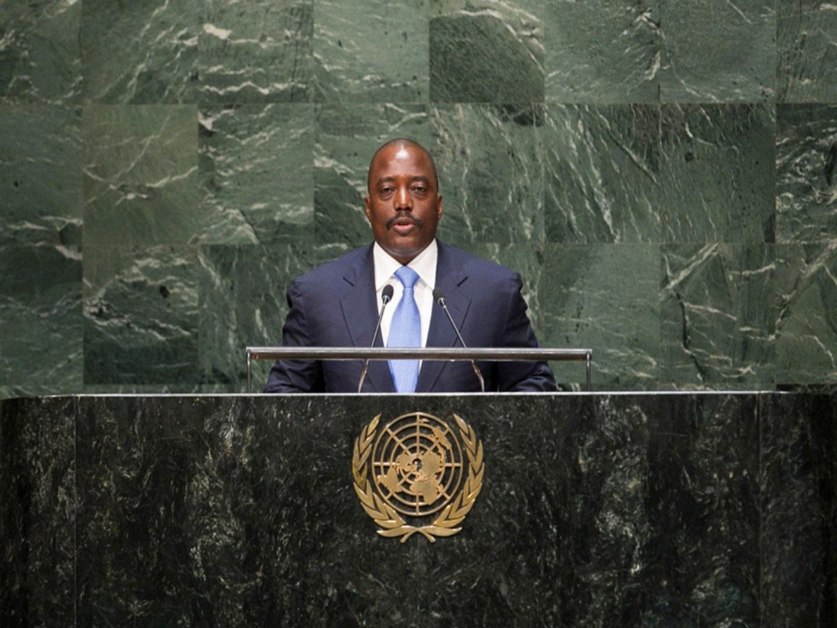 Former Congolese President Joseph Kabila
