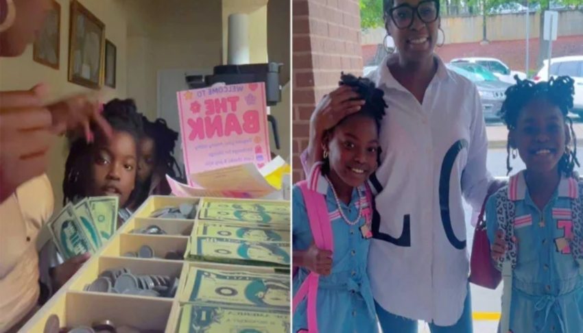 Why this mom makes her 9-year-old twin daughters pay rent and utilities
