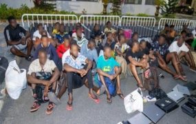 Ghana police rescue 57 Nigerians trapped in cybercrime and trafficking ring