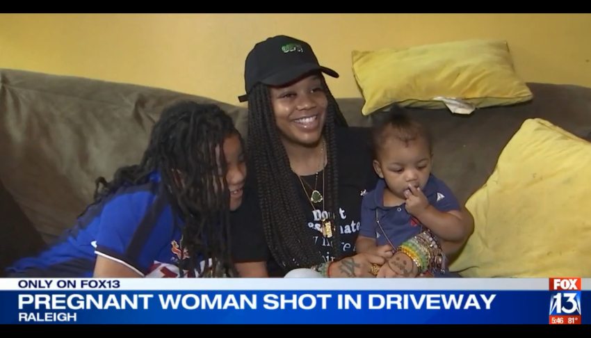 Memphis woman survives being shot 10 times outside her home while pregnant