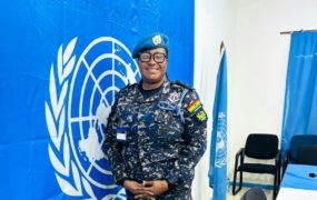 Central African Republic: Ghana officer makes history as first woman to command UN parade