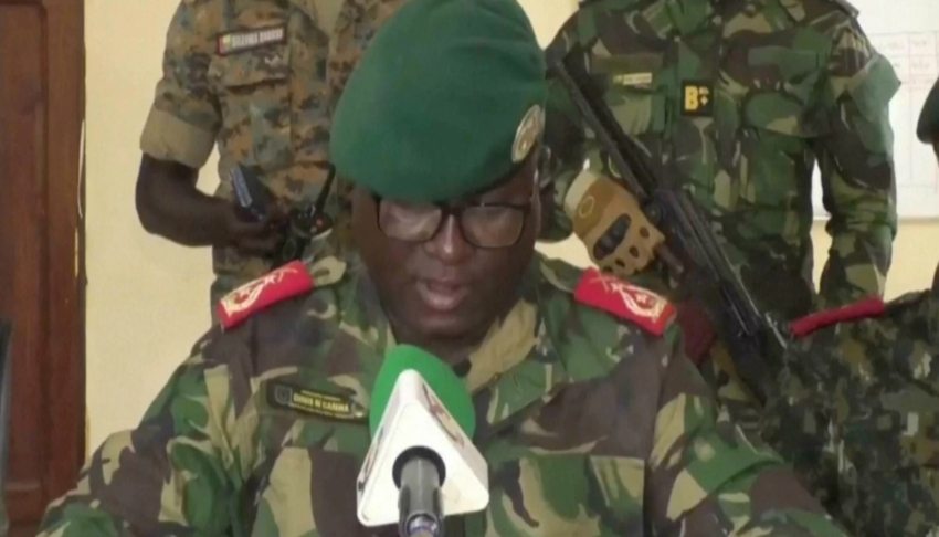 Soldiers claim control in Guinea-Bissau, announce takeover on state TV
