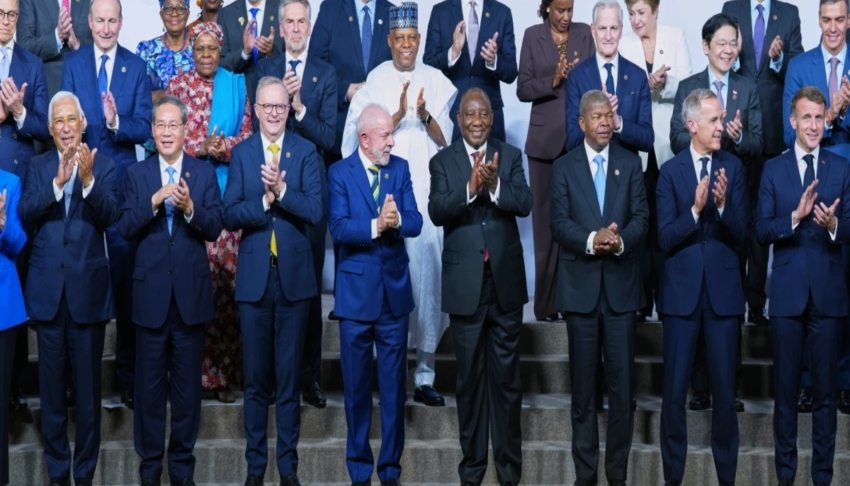 Historic South Africa–hosted G20 adopts declaration without the United States