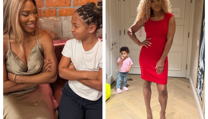 Serena Williams on why she doesn’t like leaving her daughters behind when she has to go out