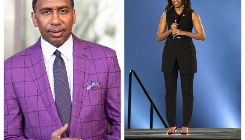 Stephen A. Smith disagrees with Michelle Obama suggesting America isn’t ready for a female president