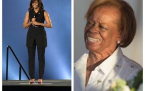 Michelle Obama on how she’s psyching daughters to live without her following mom’s dying words