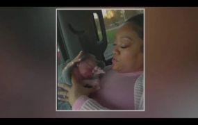 Mother who gave birth on side of road after hospital turned her away speaks out