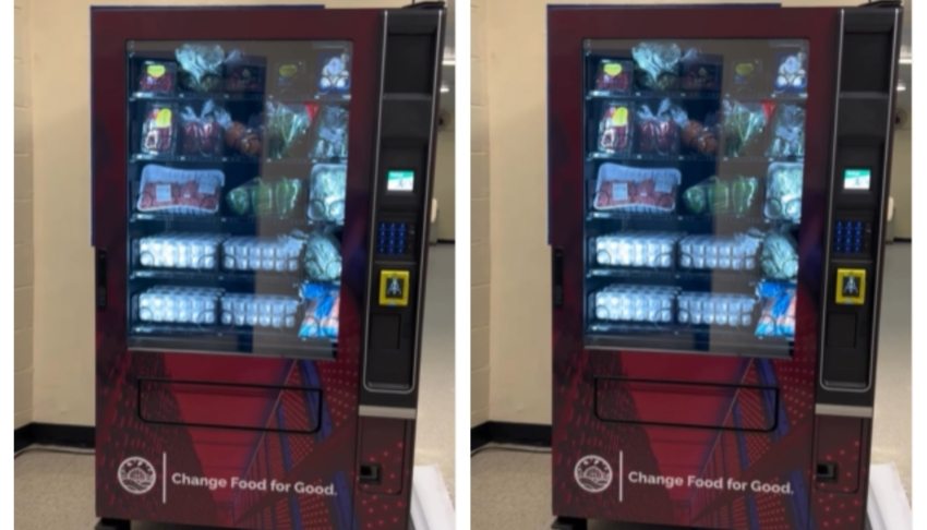 Bronx gets a free vending machine filled with quality groceries to feed families