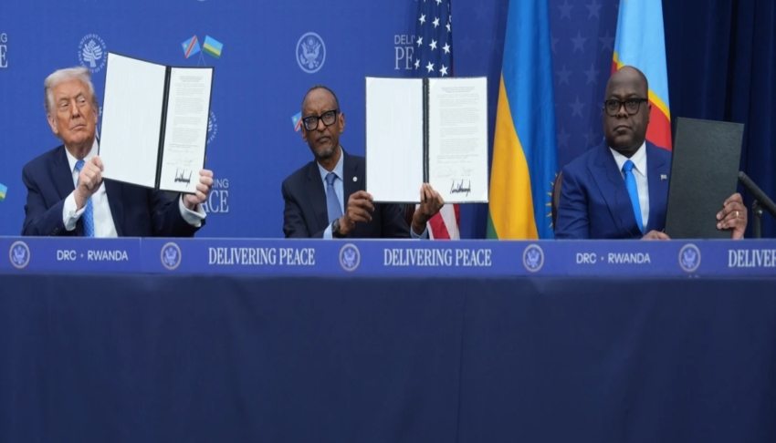 Trump lauds Congo–Rwanda leaders as U.S.-brokered peace plan takes shape