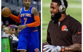 Carmelo Anthony sides with Odell Beckham Jr.’s claim that a $100 million contract can’t last forever