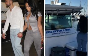 Klay Thompson honors Megan Thee Stallion by naming boat after her