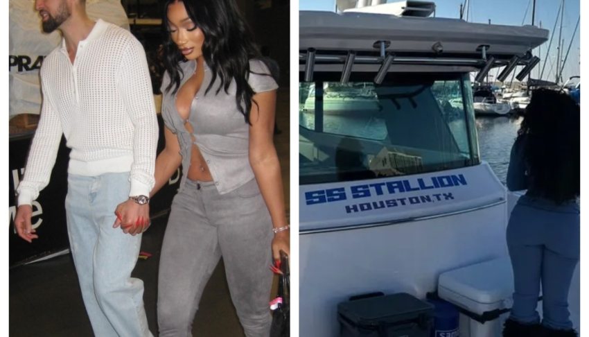 Klay Thompson honors Megan Thee Stallion by naming boat after her