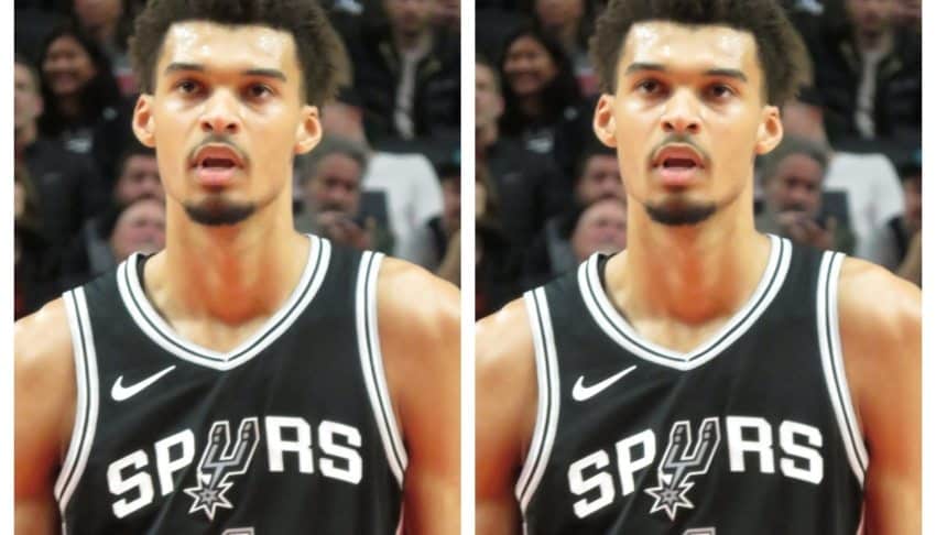 WATCH: Victor Wembanyama gets emotional in postgame interview after grandmother’s death