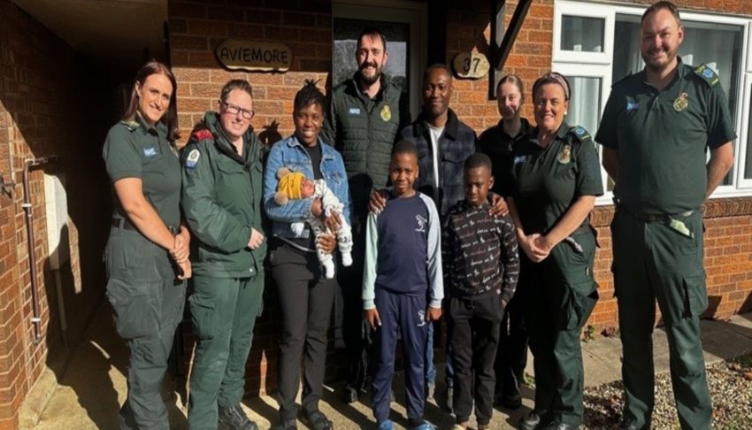 Family meets first responders whose early response saved mom’s life: “They are our heroes”