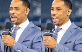 Fans concerned after ex-NFL star Rodney Harrison freezes on live broadcast