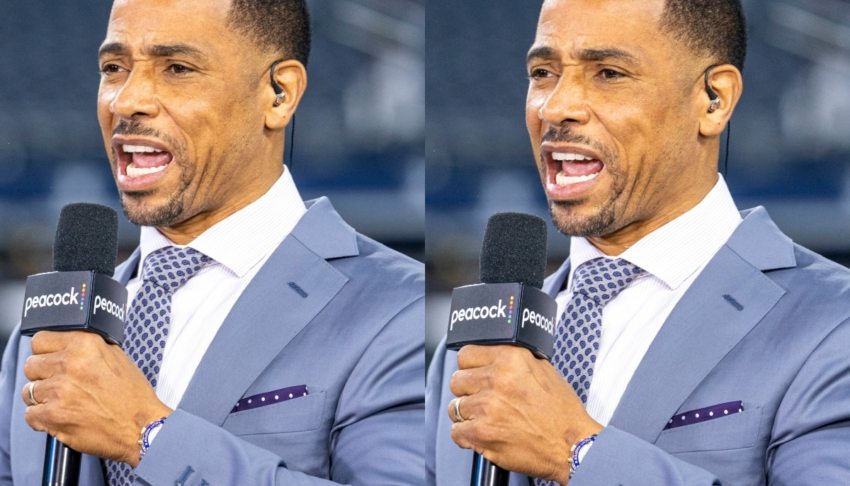 Fans concerned after ex-NFL star Rodney Harrison freezes on live broadcast