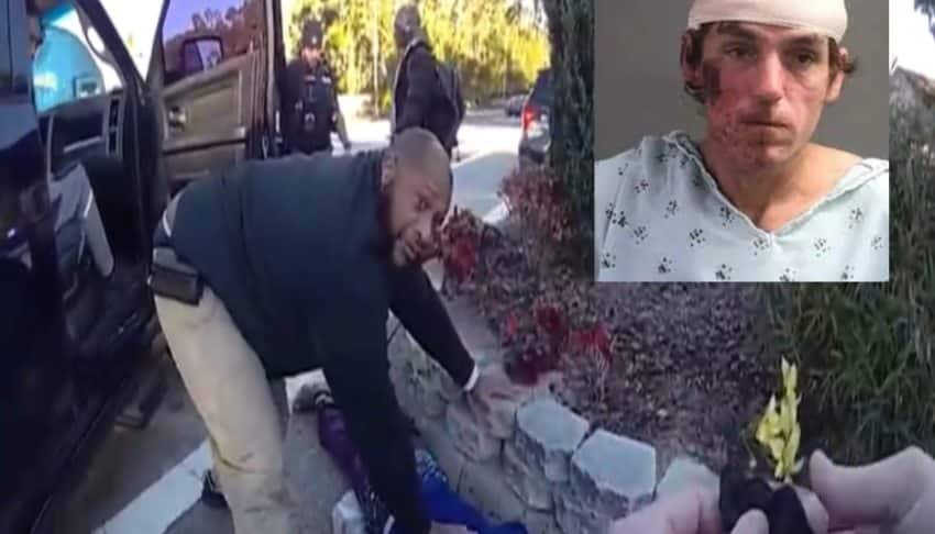 Good Samaritan steps in after homeless man attacks 13-year-old standing at school bus stop