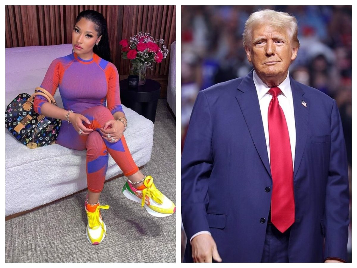 Nicki Minaj claims Trump is being bullied, says she’s ‘probably’ his No. 1 fan