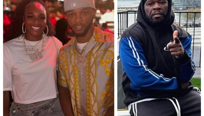 ‘STFU’ – Claressa Shields claps back at 50 Cent over his use of her face in Papoose beef