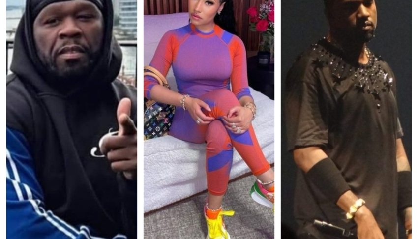 50 Cent refers to Kanye West and Nicki Minaj when explaining why he abstains from politics and religion