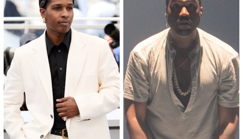 A$AP Rocky gives Kanye West his flowers, but says he doesn’t agree with everything he does