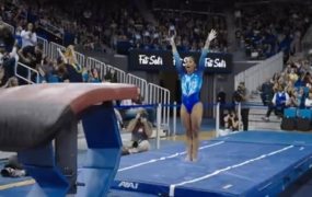 Jordan Chiles makes history with extremely rare gymnastic move: ‘I’m just proud’