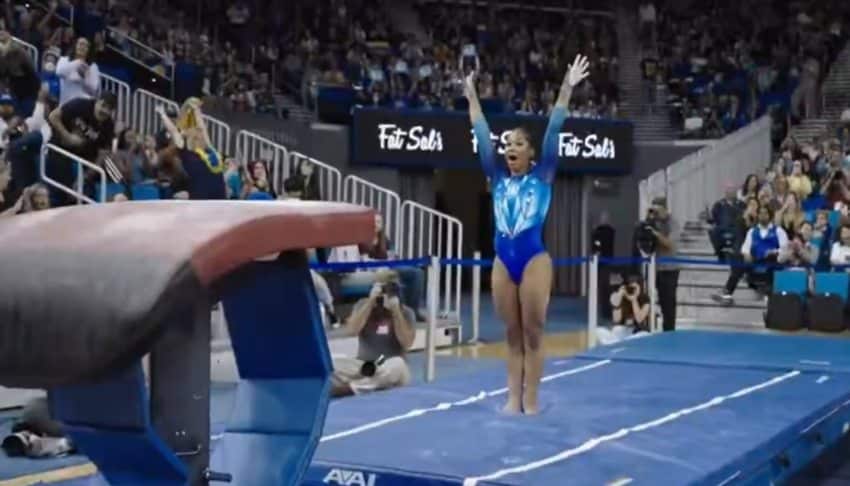 Jordan Chiles makes history with extremely rare gymnastic move: ‘I’m just proud’