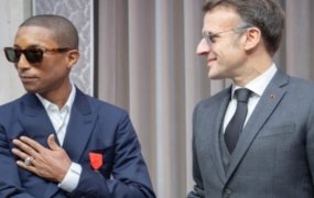 Pharrell Williams receives prestigious Knight recognition from France’s president