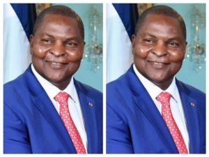 President Faustin Archange Touadéra of Central African Republic