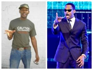 Pharrel Williams and Macron