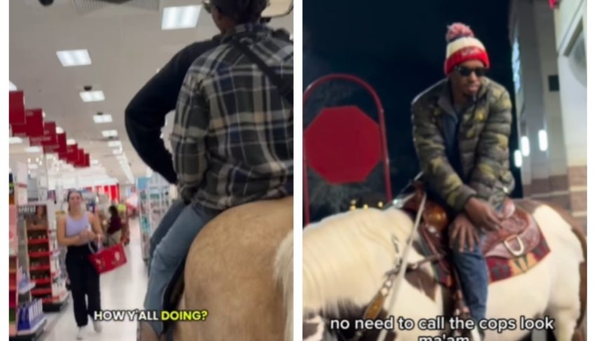 Texas man gets mixed reactions after riding horse through Target store: ‘Who cleaned up the horse?’ 