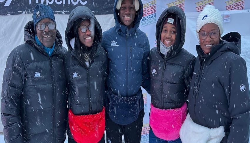 Only one of the teen triplets who represent Jamaica makes it to the Olympics