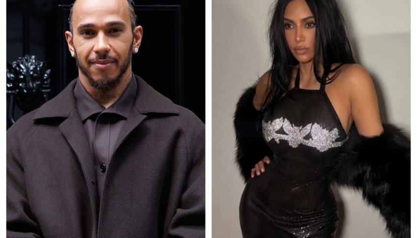 Lewis Hamilton and Kim Kardashian rumored to be dating after being spotted together at Super Bowl