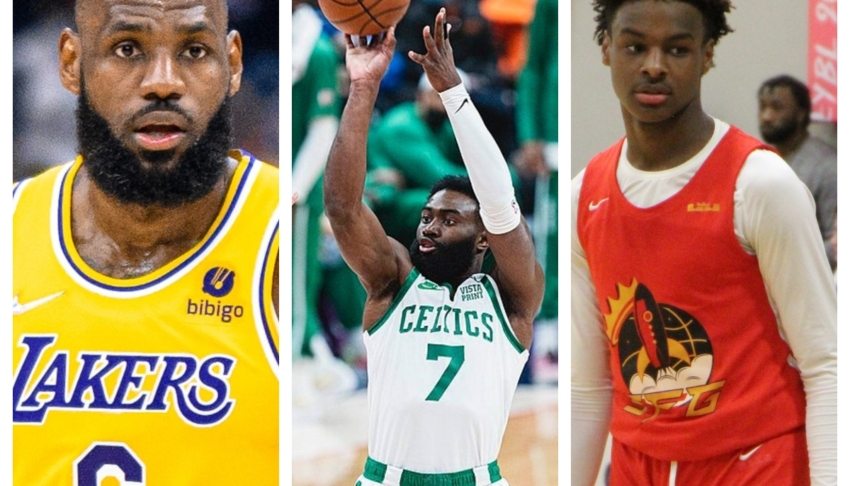 LeBron James provides update on relationship with Jaylen Brown after comments about his son Bronny