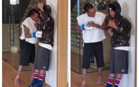 Wiz Khalifa responds to online backlash over landing birthday punches on his son
